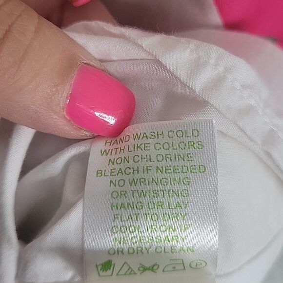 Lilly Pulitzer Lavish Lilly's Place Blossom Floral Strapless Size 2 - Picture 8 of 11